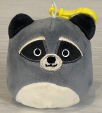 Squishmallows Randy Raccoon Keyring Plush Soft Toy