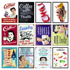 Home, Funny, Retro Metal Signs/Plaques, Cool Novelty Gift, Kitchen 5