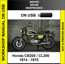 HONDA CB200 CL200 1974 1975