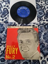 BILLY FURY No 2  1962 U.K. EP