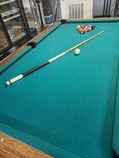 Two-Piece Billiard Cue Black