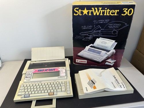 Canon starwriter electric - canon,