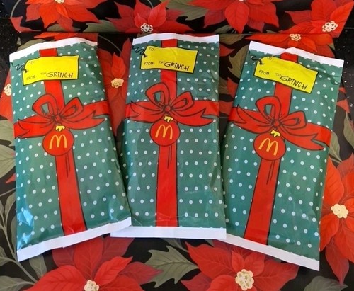 The grinch mcdonalds - grinch, christmas