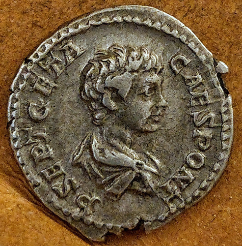 Roman coin silver denarius - coin,