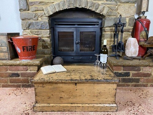 Old antique pine - antique, chest