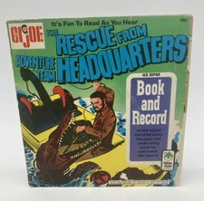 Gi Joe Book and Record 1973 Gi