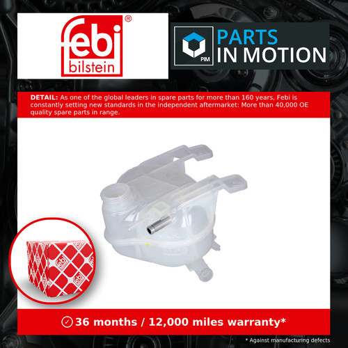 Coolant expansion tank - expansion,