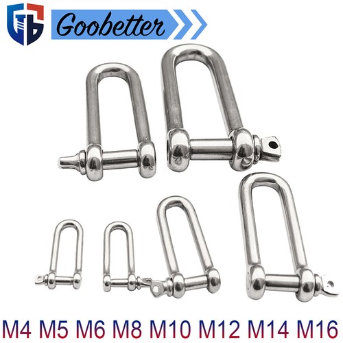 Long shackle dee shackles - long,