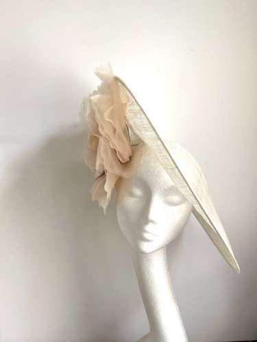 Large ivory white saucer - large,