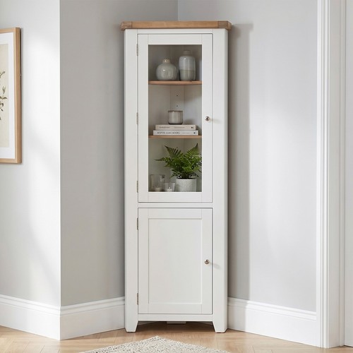 Display cabinet cheshire white - cabinet,