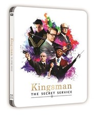 KINGSMAN: THE SECRET SERVICE - UK HMV EXCLUSIVE BLU RAY STEELBOOK