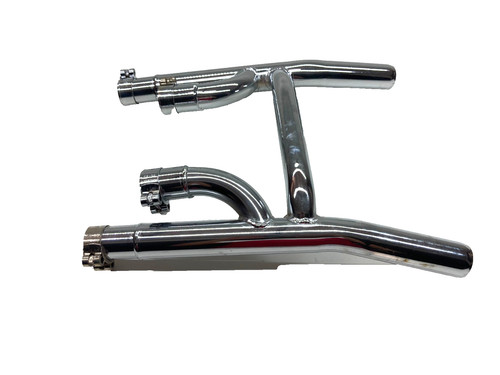 Chrome exhaust manifold - exhaust,