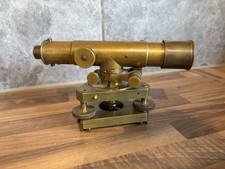 Antique STANLEY England Brass Level -Transit--Surveying