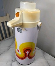 Vintage Retro Pump Thermos