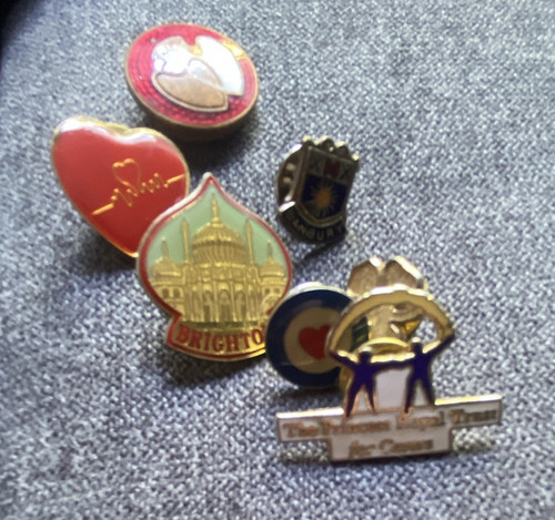 Enamel badge pin job - pin, lot