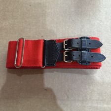 Royal Military Police Stable Belt  Adjustable Leather Straps Army Surplus RMP, M