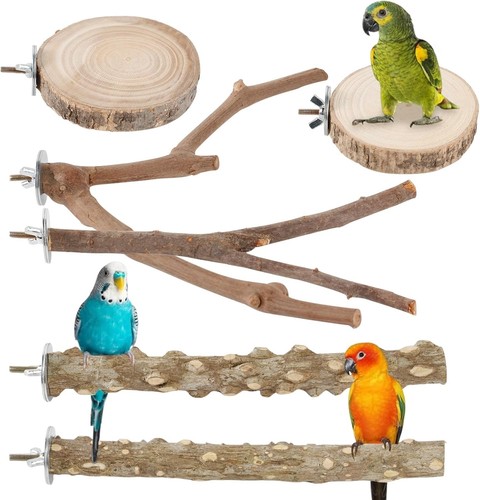 Pcs bird perches - 6, cage