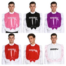 Men Cosplay Patent Leathet