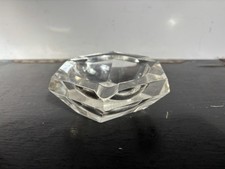 Vintage Glass Ashtray trinket