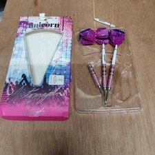 Unicorn Autograph Pink 80% Tungsten Steel Tip Darts - 26g - READ DESCRIPTION 