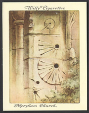 WILLS - OLD SUNDIALS - #1