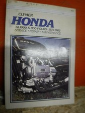 1975-1983 HONDA GL1000 1100 FOURS CLYMER SERVICE MANUAL REPAIR GOLD WING 80 78