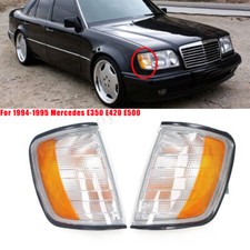 2x Left Right Parking Corner Marker Light For 1994-1995 Mercedes E350 E420 E500