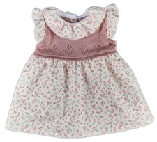 Baby Girl DRESS Frilly Neck
