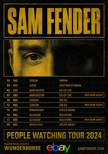 Sam fender tour 2024 a4 - 2024,
