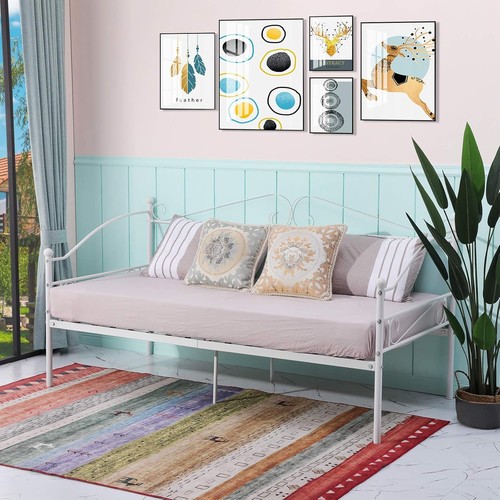 3ft single day bed metal - day, frame