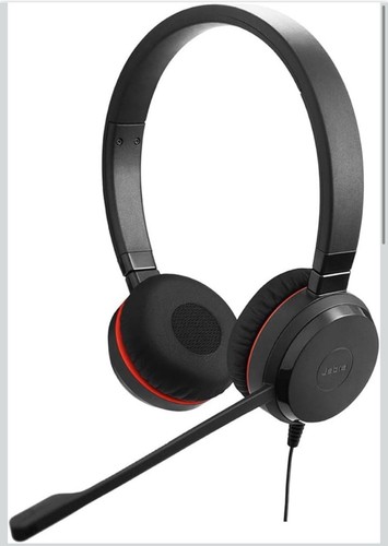 Jabra evolve stereo headset - stereo,