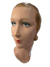 Antique French Mannequin Head