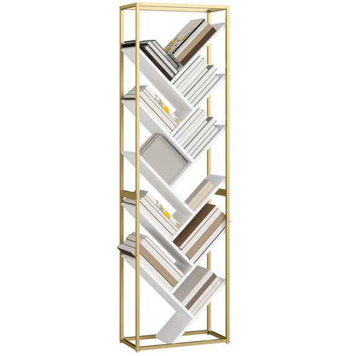 Homcom tier tree bookshelf - tier,