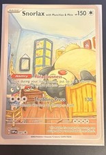 Snorlax with Munchlax & Mew SVP 085 Pokemon Van Gogh Museum Promo Card