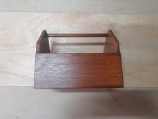 wooden condiment holder