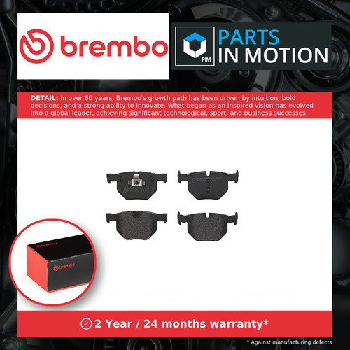 Brake pads set rear p06056 - brake,