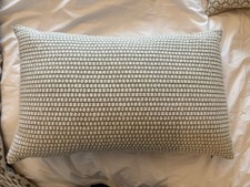 John Lewis Design Project Rectangular Cushion, Grey And White