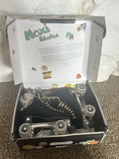 New Moxi Black Suede Panther