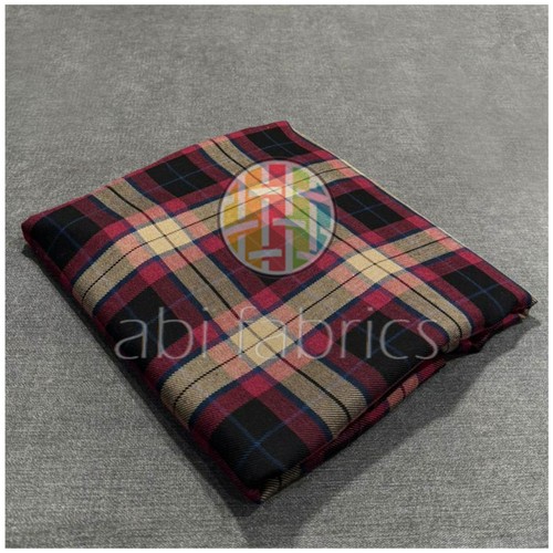 Macmillan tartan fabric - tartan,