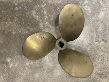 Antique bronze boat - boat, propeller