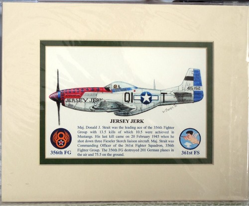 356fg maj don strait p - maj., p-51d