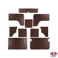 VW Baywindow Bus Brown Vinyl