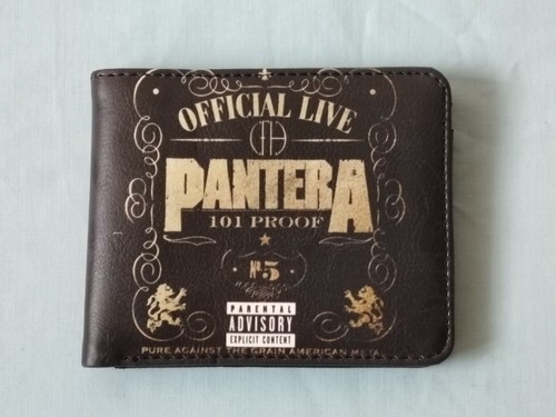 Pantera fold wallet - pantera, bi-fold