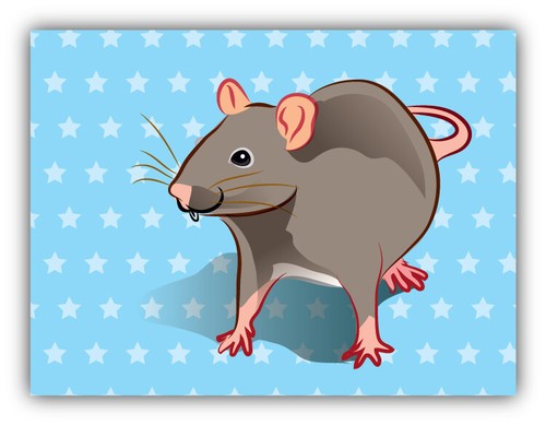 Rat car bumper - rat,