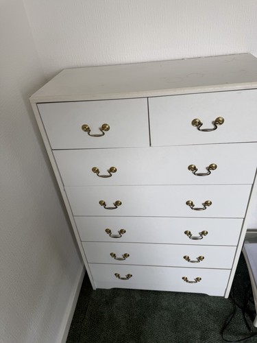 Painted vintage bedroom - painted,