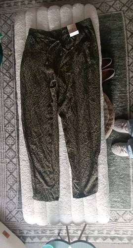 Women green black leopard - tu, green/black