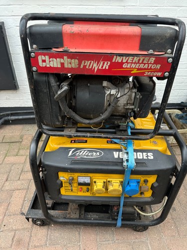 Used petrol generators - , clark