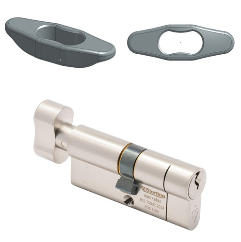 Thumb turn handle - turn,