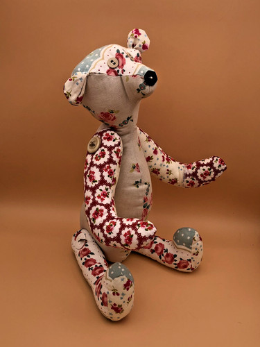 Unique handmade teddy bear - unique,