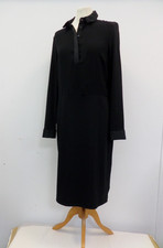Ladies M&S Black Midi Dress